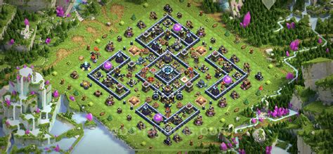 clash of clans defense layout|clash of clans base copy.